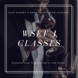 CASS WINERY WSET 1 CLASSES