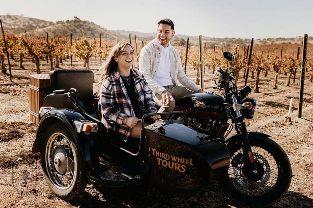 Third Wheel Tours operators on tour bikes