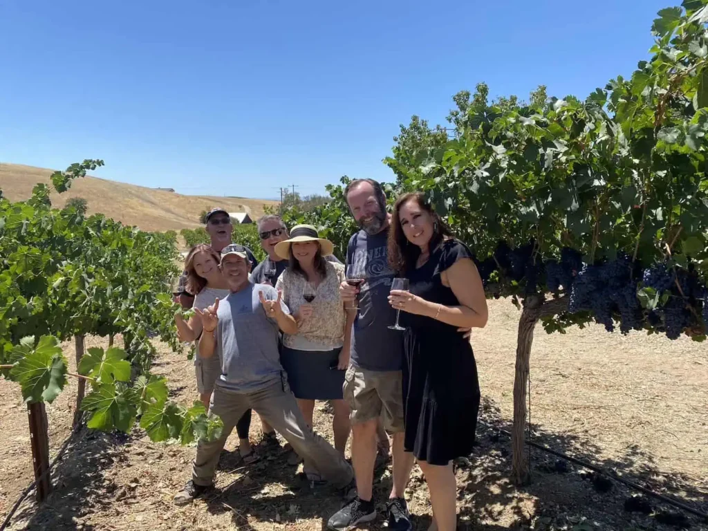 Tackitt Family Vineyards_Vine tour
