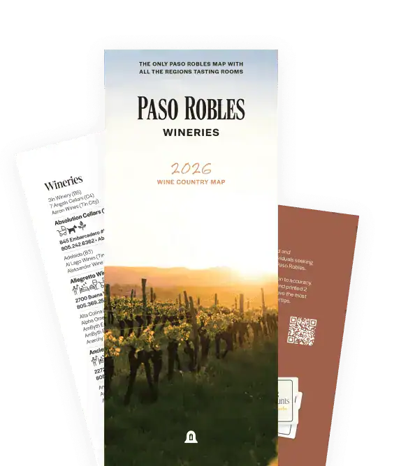 paso robles Winery Map 2026