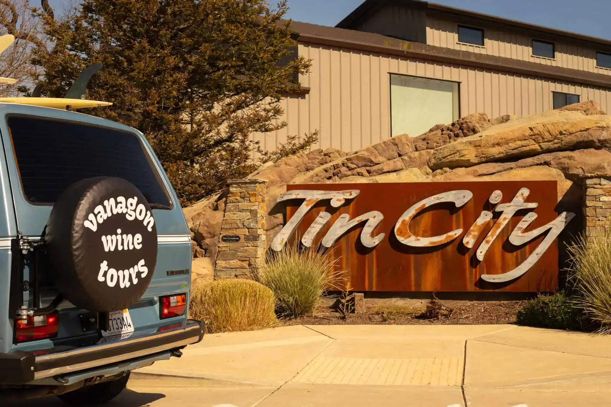 Vanagon Wine Tours - Tin City