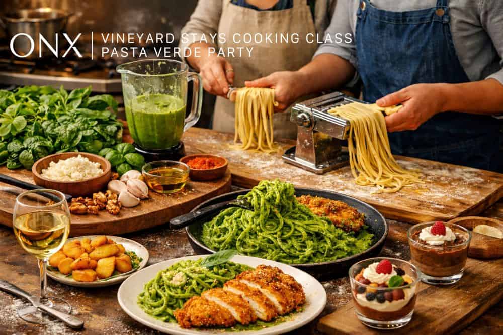 Interactive Cooking Class at Briarwood Cottage