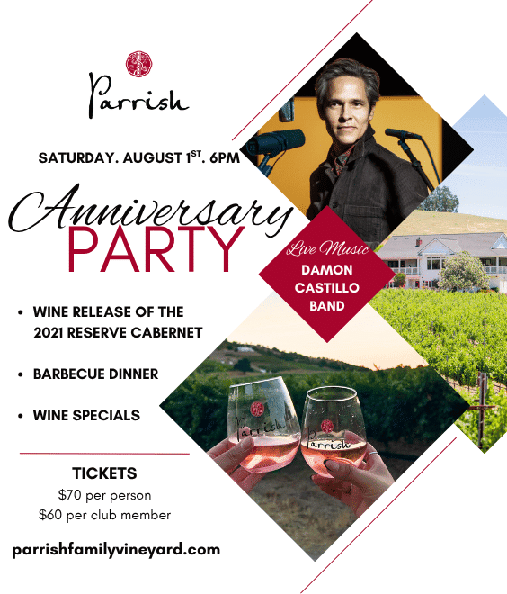 Anniversary Party w/ Live Music, Wine & BBQ
